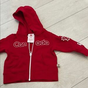 Red Canada Kids Hoodie